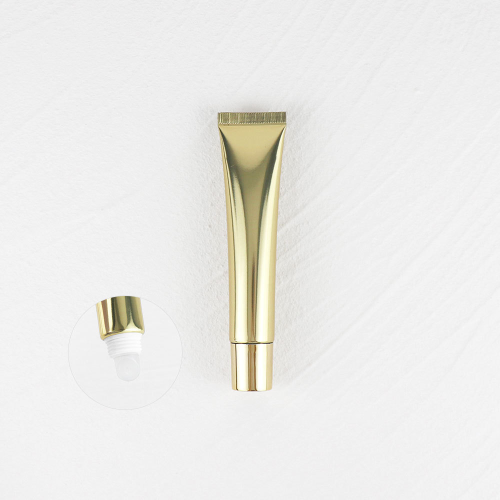 [In stock]20g high-gloss gold and silver aluminum-plastic cosmetic hose 20ml zinc alloy/ceramic/water drop/pump head eye cream tube,best recommendation