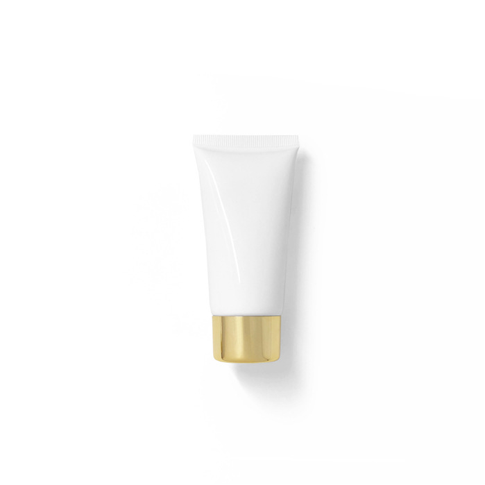 [In stock]50g white cosmetic tube plastic squeeze bottle,hot selling product