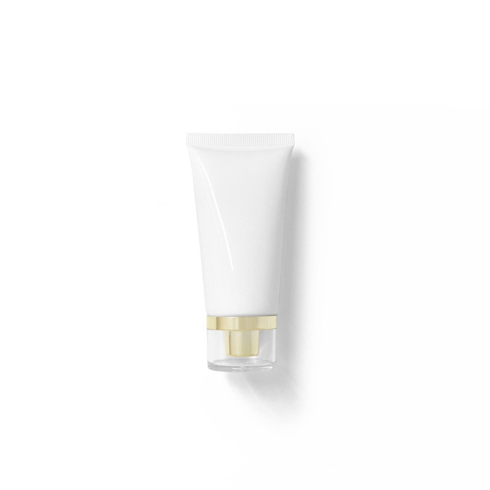 [In stock]50g white cosmetic tube plastic squeeze bottle,hot selling product