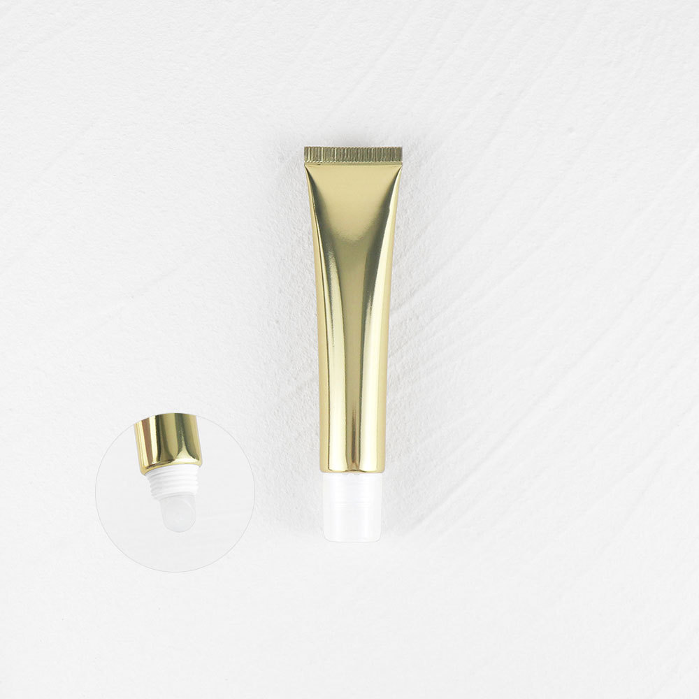 [In stock]20g high-gloss gold and silver aluminum-plastic cosmetic hose 20ml zinc alloy/ceramic/water drop/pump head eye cream tube,best recommendation