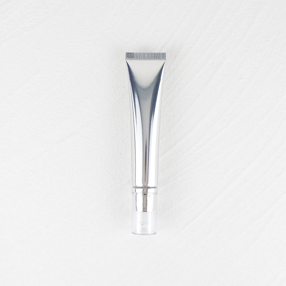 [In stock]20g high-gloss gold and silver aluminum-plastic cosmetic hose 20ml zinc alloy/ceramic/water drop/pump head eye cream tube,best recommendation