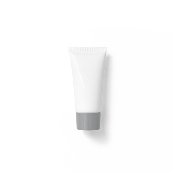 [In stock]50g white cosmetic tube plastic squeeze bottle,hot selling product