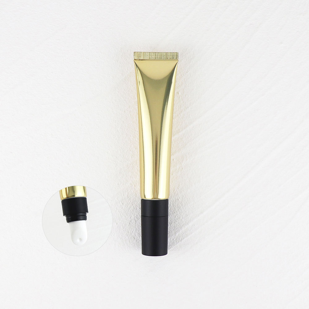 [In stock]20g high-gloss gold and silver aluminum-plastic cosmetic hose 20ml zinc alloy/ceramic/water drop/pump head eye cream tube,best recommendation