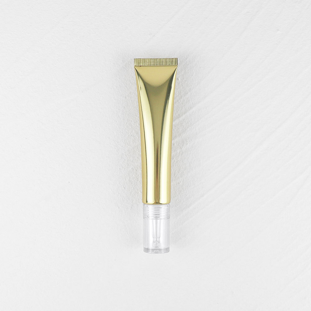 [In stock]20g high-gloss gold and silver aluminum-plastic cosmetic hose 20ml zinc alloy/ceramic/water drop/pump head eye cream tube,best recommendation