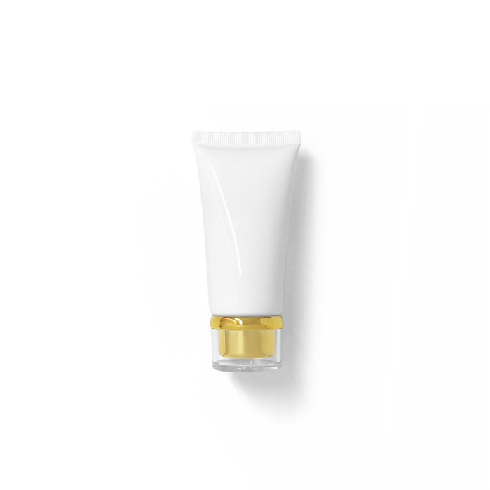 [In stock]50g white cosmetic tube plastic squeeze bottle,hot selling product