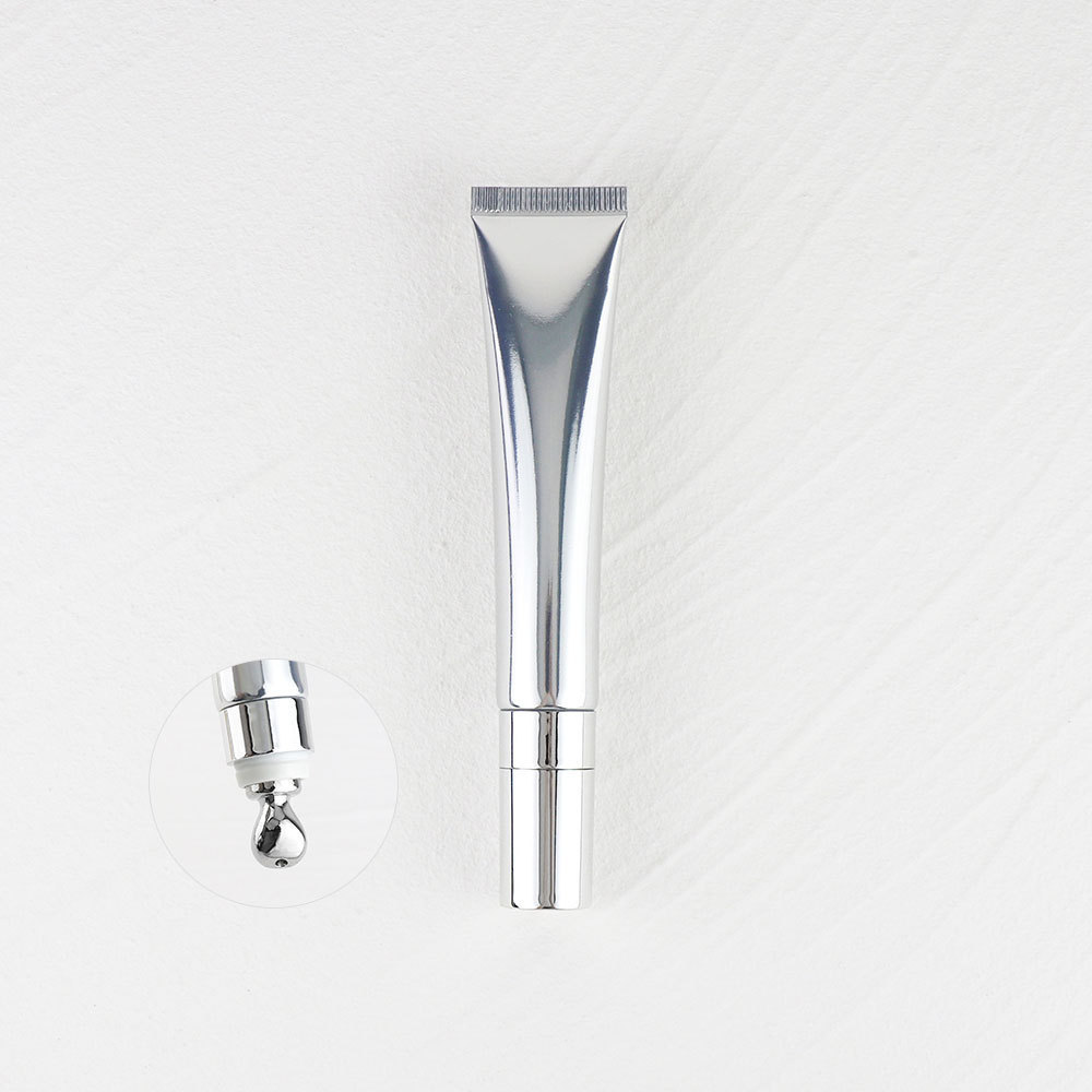 [In stock]20g high-gloss gold and silver aluminum-plastic cosmetic hose 20ml zinc alloy/ceramic/water drop/pump head eye cream tube,best recommendation