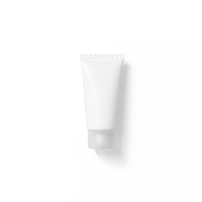 [In stock]50g white cosmetic tube plastic squeeze bottle,hot selling product