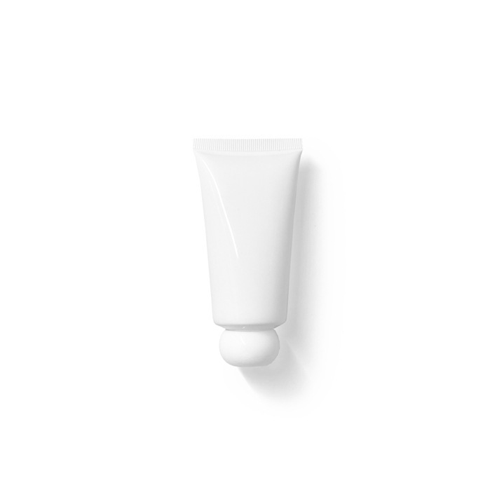 [In stock]50g white cosmetic tube plastic squeeze bottle,hot selling product