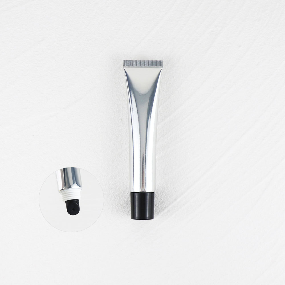 [In stock]20g high-gloss gold and silver aluminum-plastic cosmetic hose 20ml zinc alloy/ceramic/water drop/pump head eye cream tube,best recommendation