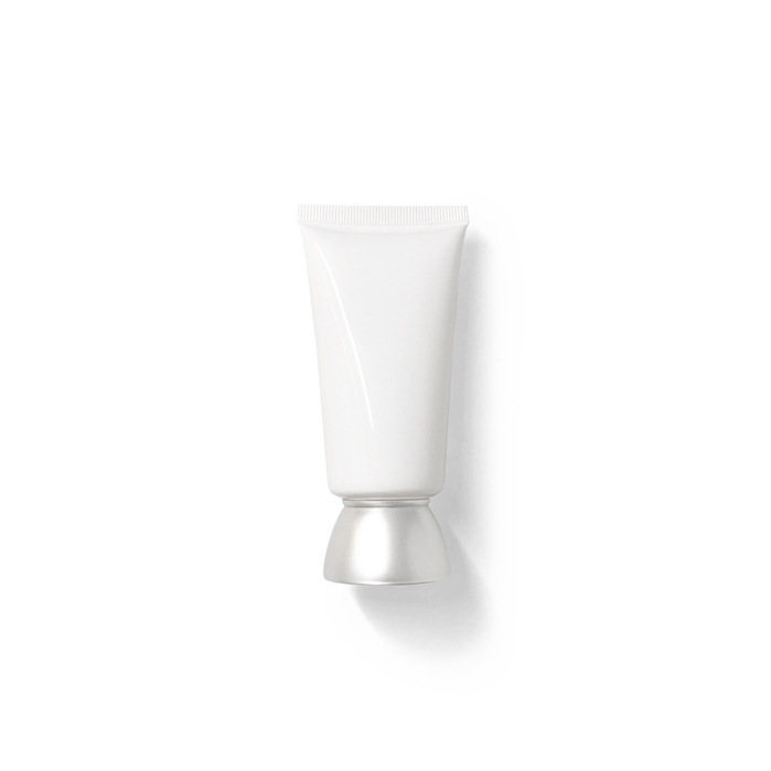 [In stock]50g white cosmetic tube plastic squeeze bottle,hot selling product