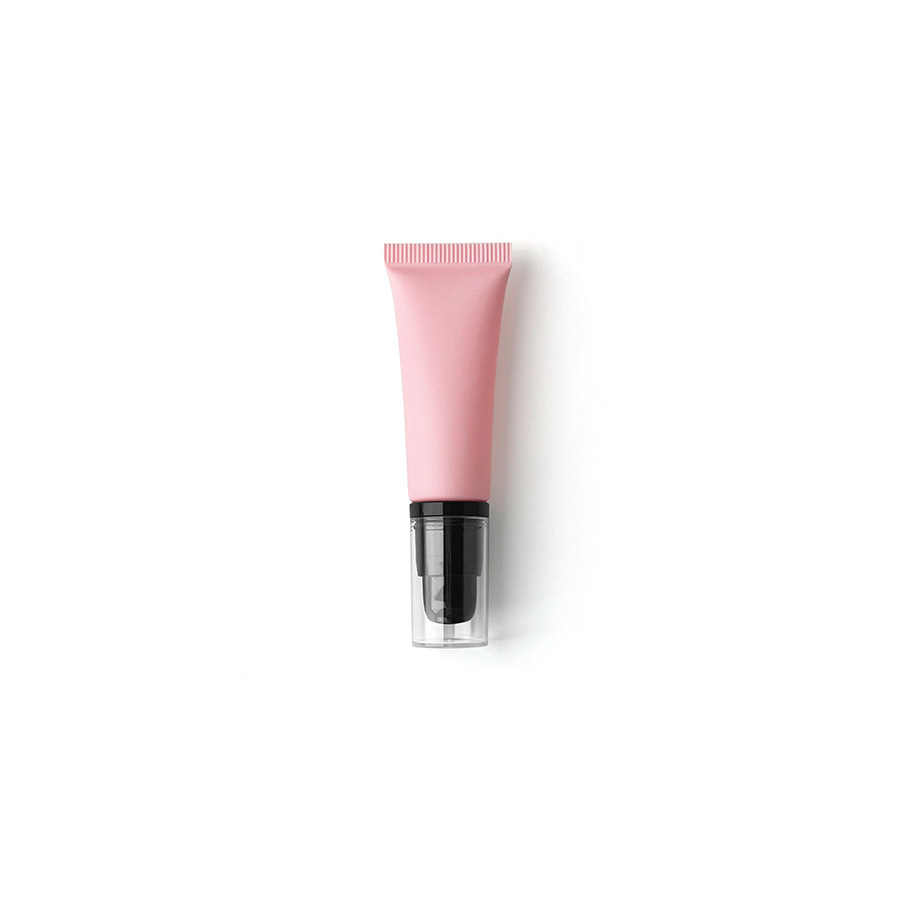 [In stock]10ml/g pink frosted cosmetic plastic hose, roller ball empty bottle,hot selling product