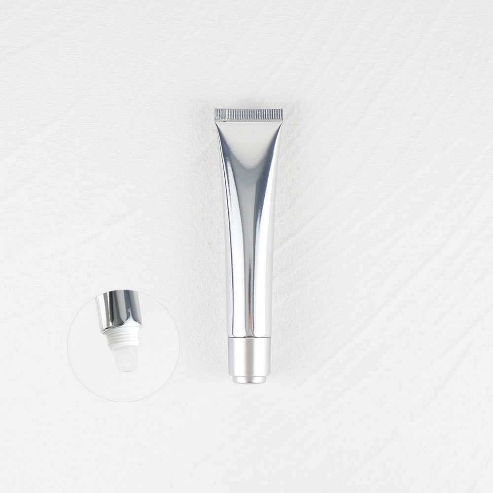 [In stock]20g high-gloss gold and silver aluminum-plastic cosmetic hose 20ml zinc alloy/ceramic/water drop/pump head eye cream tube,best recommendation