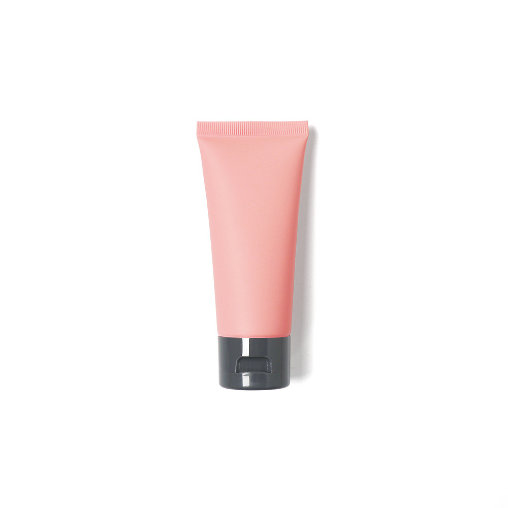 [In stock]60g/ml peach pink frosted hose matte cosmetic plastic bottle,hot sale