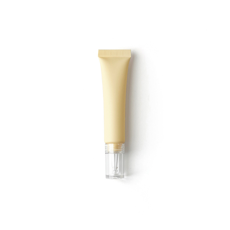 [In stock]15ml/g light yellow frosted matte cosmetic plastic hose, hot sale,best recommendation