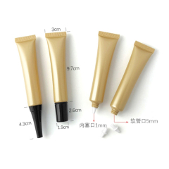 [In stock] 20g light pearl gold cosmetic tube eye cream ointment sample trial pack,best recommendation