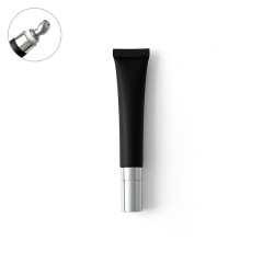 [In stock]15-20ml/g black frosted cosmetic plastic hose,hot selling product