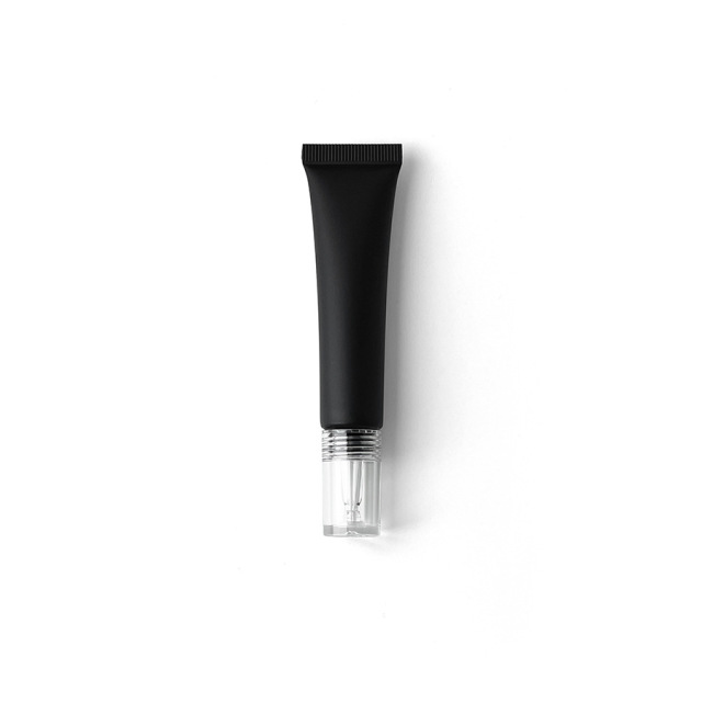 [In stock]15-20ml/g black frosted cosmetic plastic hose,hot selling product