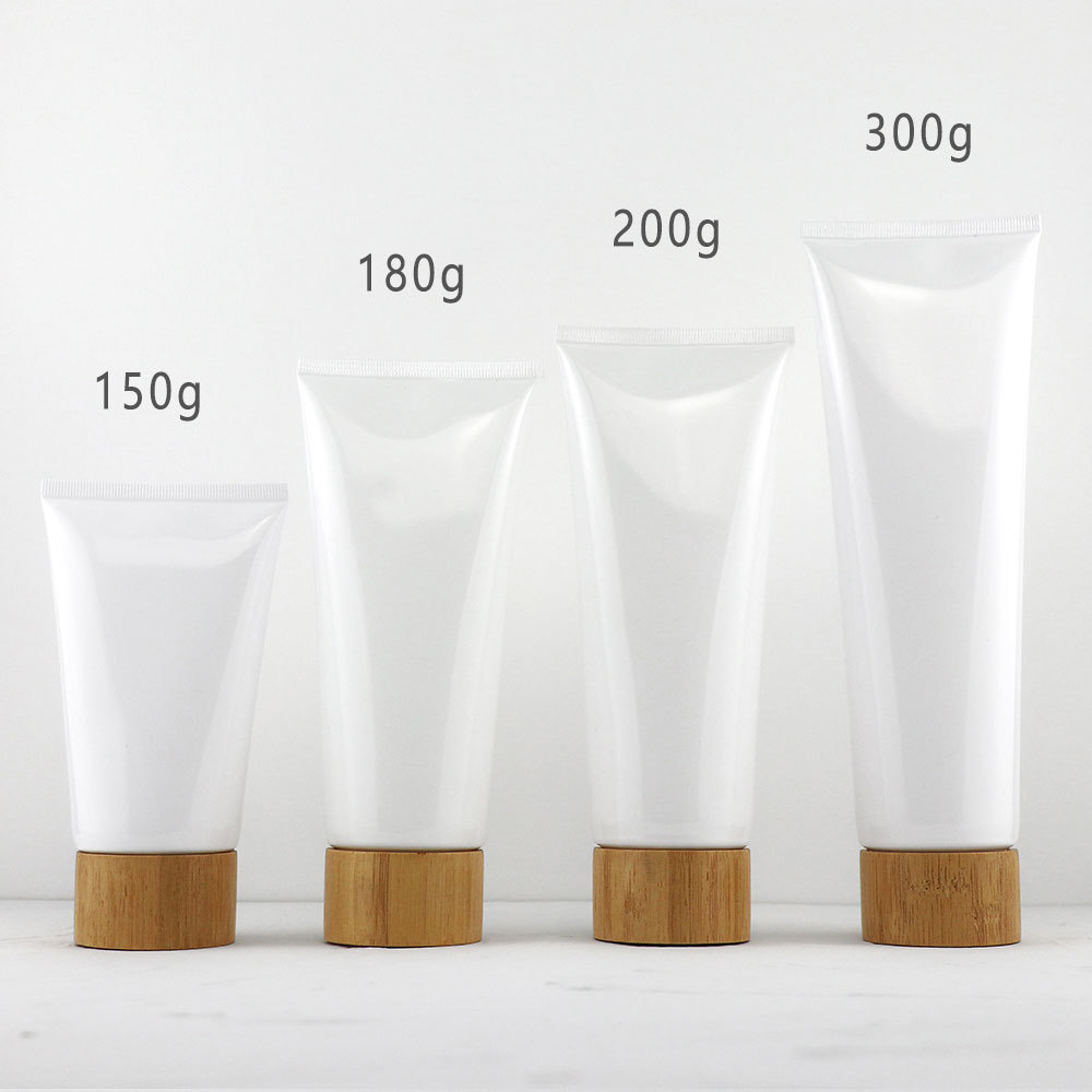 [In stock]150/180/200/300g/ml bamboo cover cosmetic hose，hot selling product