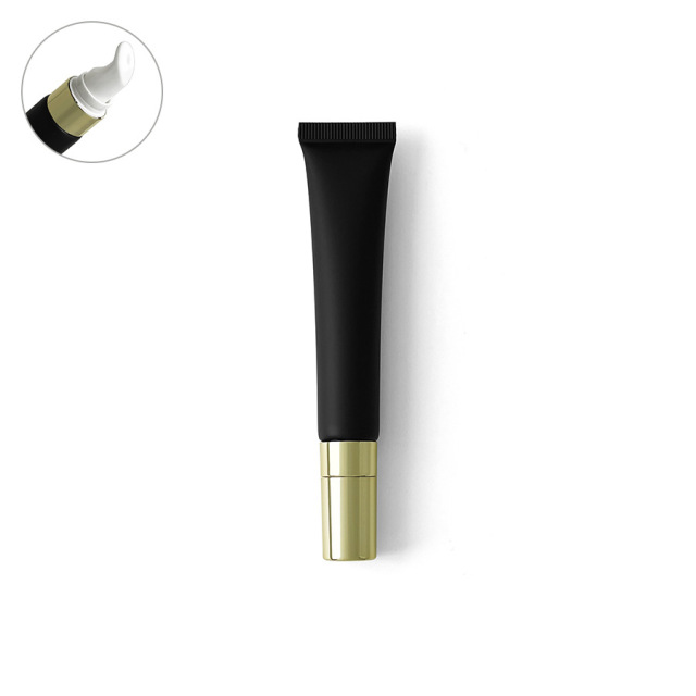 [In stock]15-20ml/g black frosted cosmetic plastic hose,hot selling product