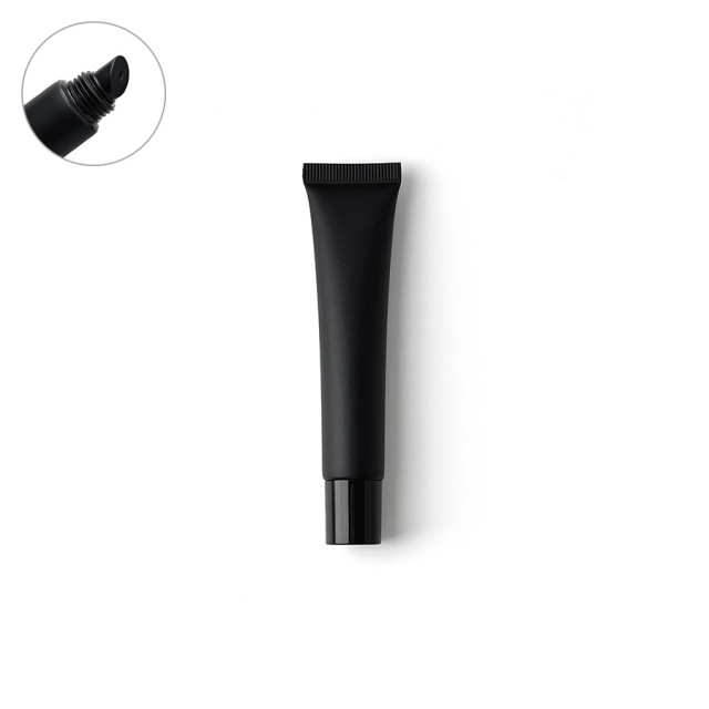 [In stock]15-20ml/g black frosted cosmetic plastic hose,hot selling product