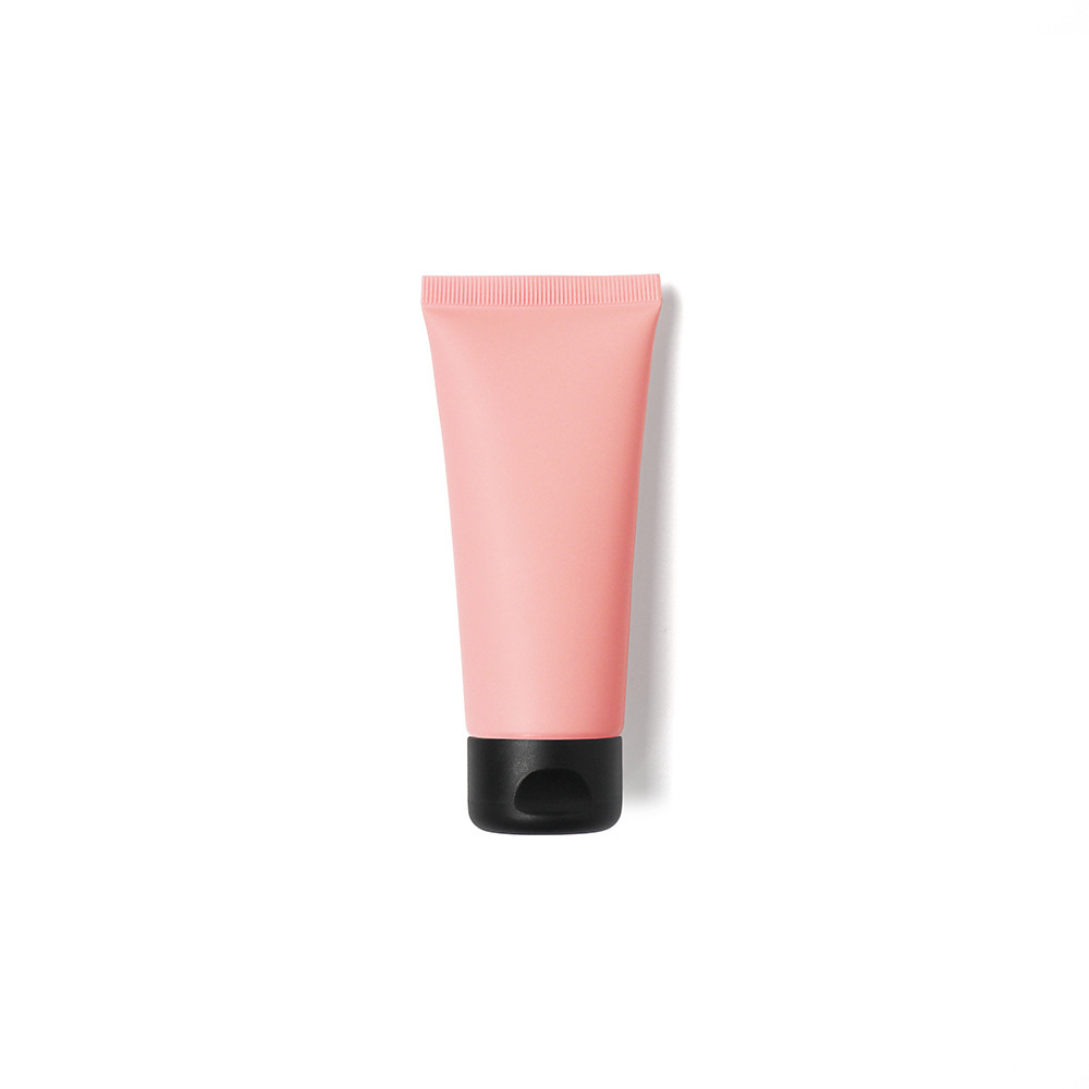 [In stock]60g/ml peach pink frosted hose matte cosmetic plastic bottle,hot sale