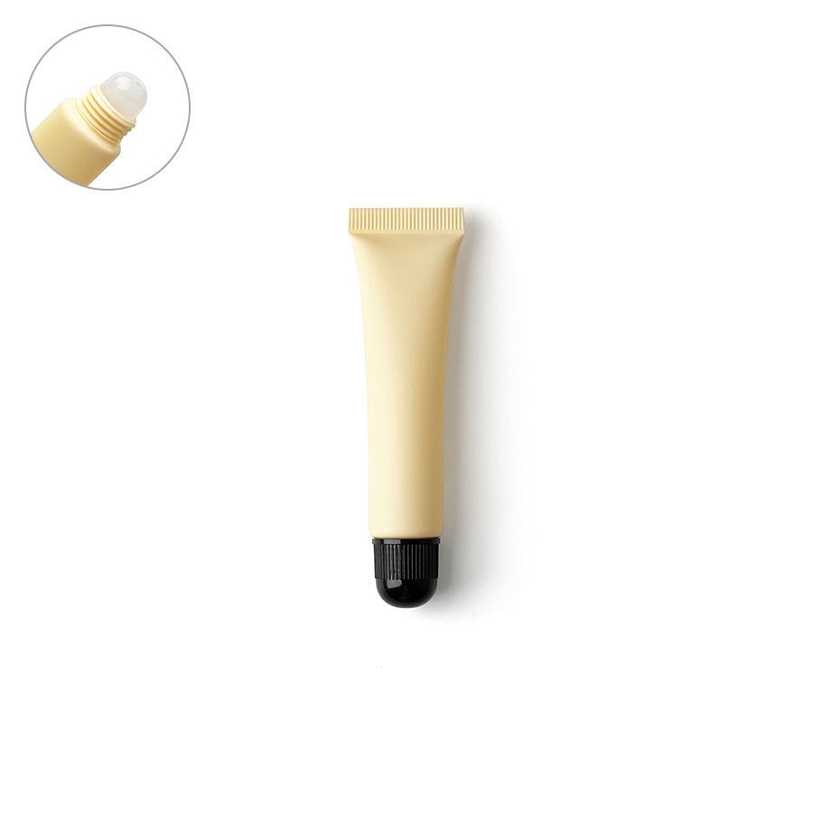 [In stock]15ml/g light yellow frosted matte cosmetic plastic hose, hot sale,best recommendation