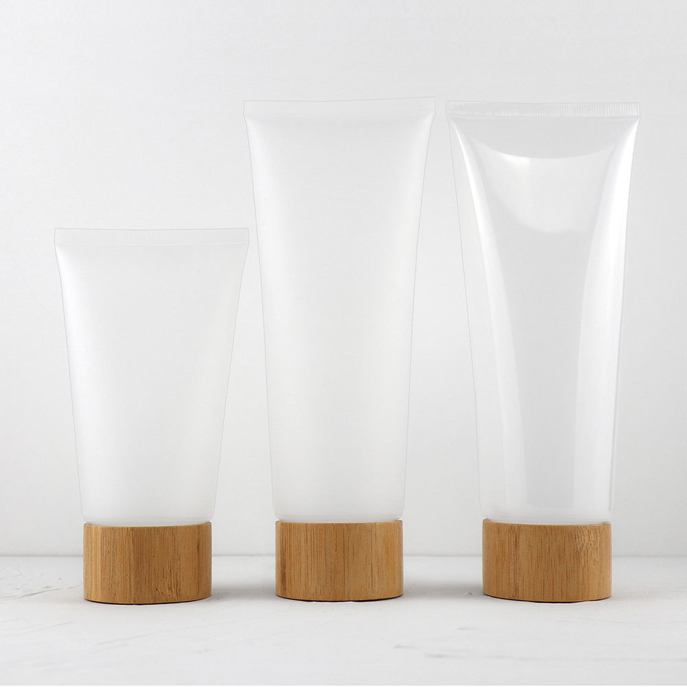 [In stock]150/180/200/300g/ml bamboo cover cosmetic hose，hot selling product