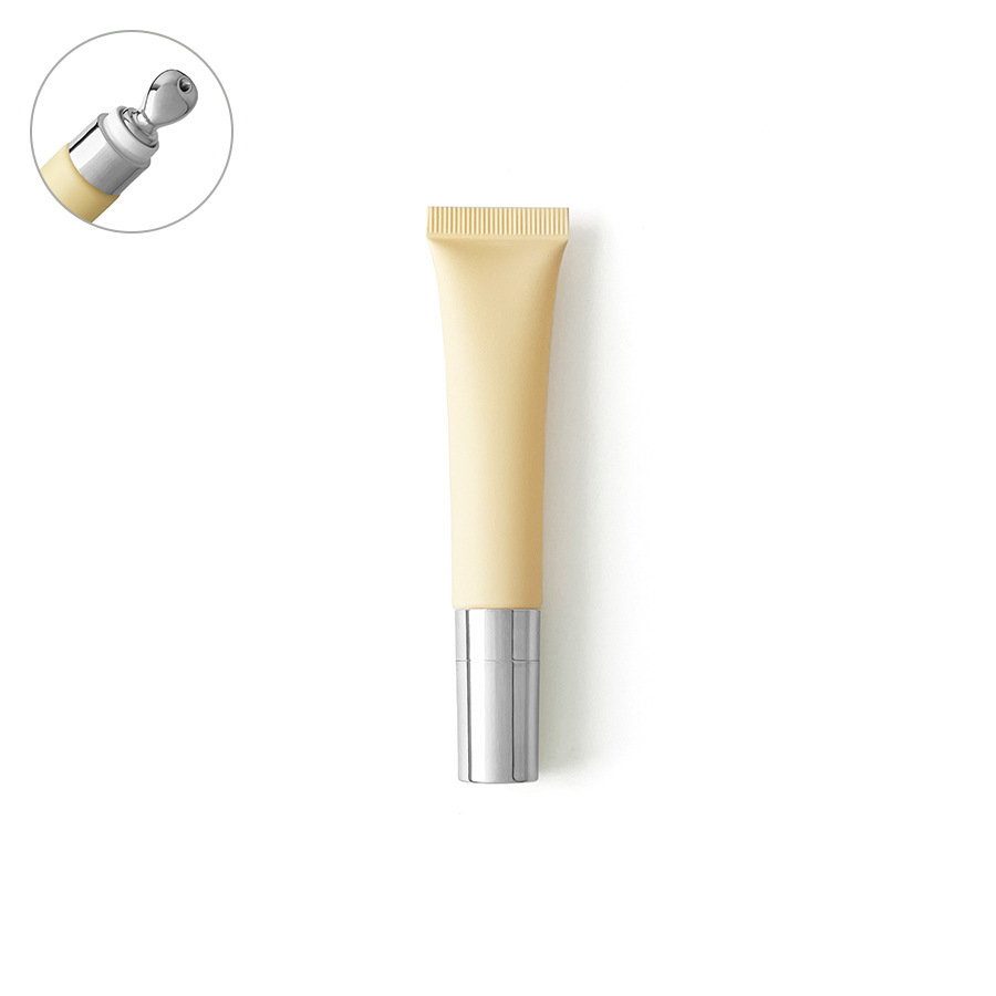 [In stock]15ml/g light yellow frosted matte cosmetic plastic hose, hot sale,best recommendation