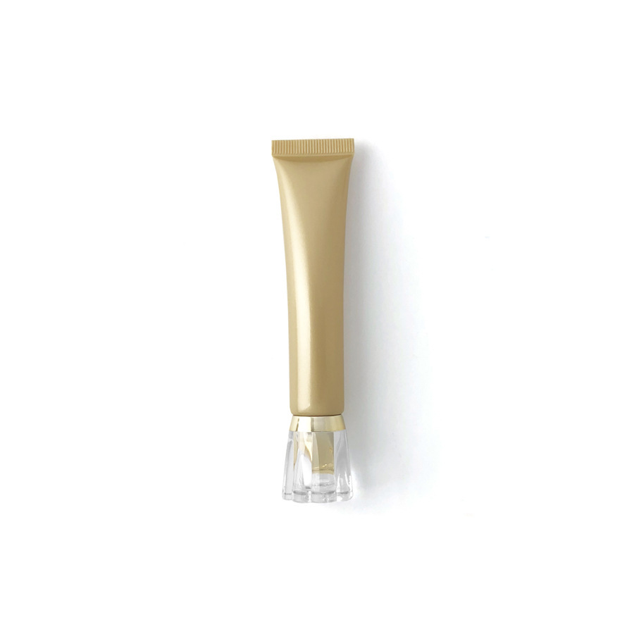 [In stock] 20g light pearl gold cosmetic tube eye cream ointment sample trial pack,best recommendation