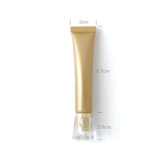 [In stock] 20g light pearl gold cosmetic tube eye cream ointment sample trial pack,best recommendation