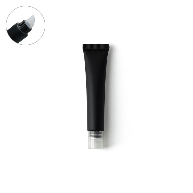 [In stock]15-20ml/g black frosted cosmetic plastic hose,hot selling product