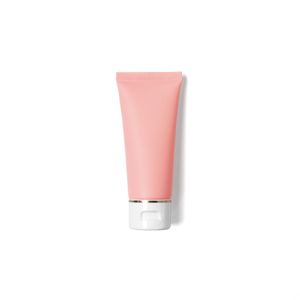 [In stock]60g/ml peach pink frosted hose matte cosmetic plastic bottle,hot sale