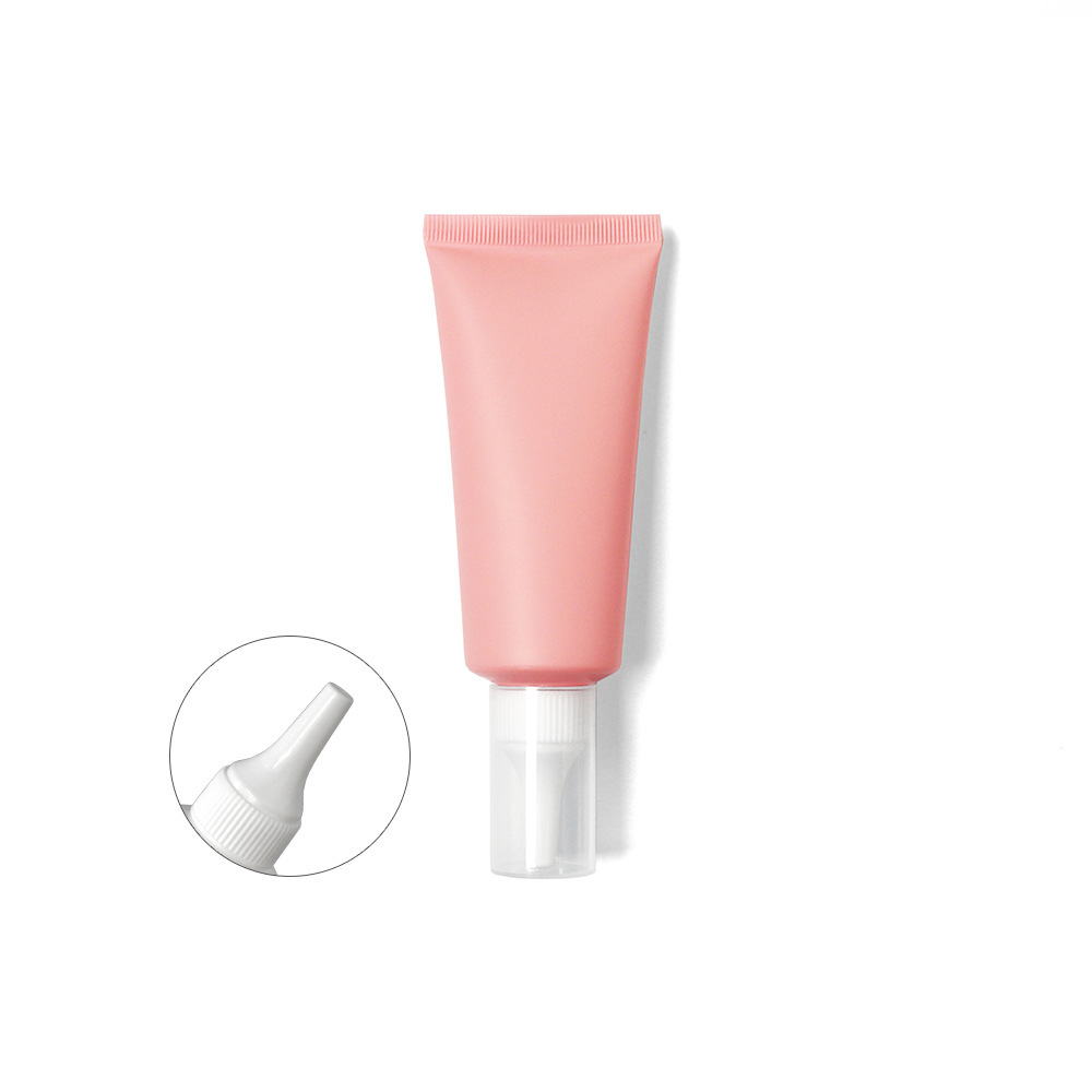 [In stock]60g/ml peach pink frosted hose matte cosmetic plastic bottle,hot sale