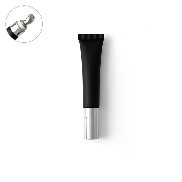 [In stock]15-20ml/g black frosted cosmetic plastic hose,hot selling product