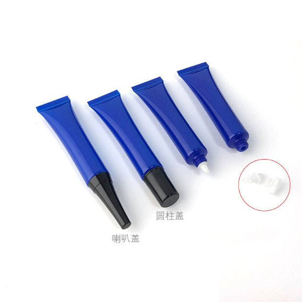 [In stock]20g/ml translucent blue hose cosmetic packaging empty bottle,hot selling product