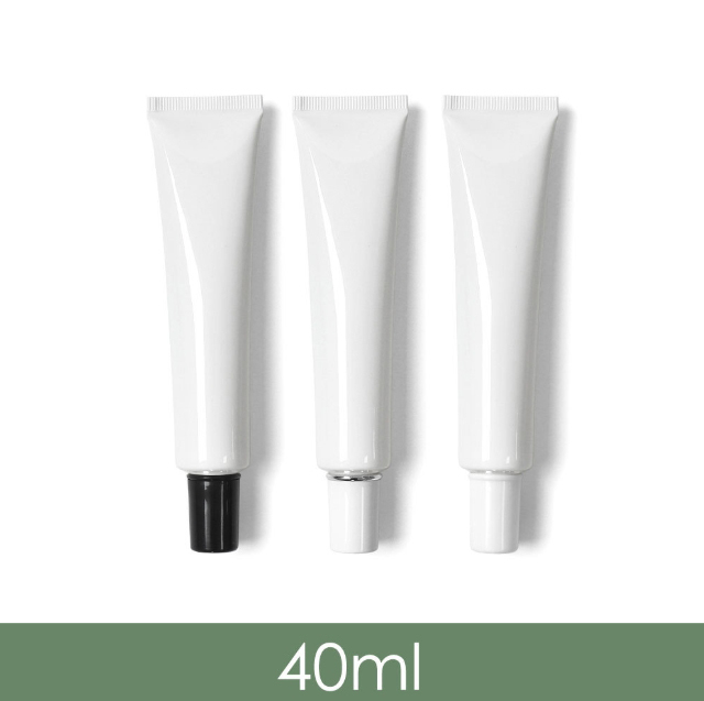 [In stock]40g/ml white aluminum plastic tube cosmetic hose squeeze bottle，hot selling product