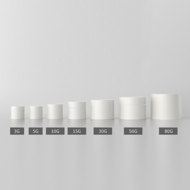 [In stock]3-80g frosted pp large white bottle, cream bottle, cream box, eye cream bottle, cream packaging bottle，best recommendation, hot sale