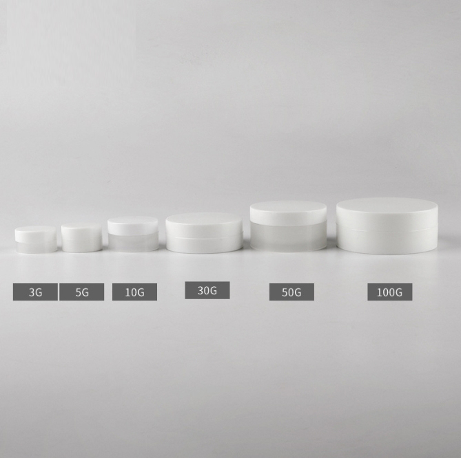 [In stock]3-100g cream bottles, concave bottom bottles, cream boxes, cream sub-bottles, face cream boxes, eye cream bottles, cosmetic jars，best recommendation