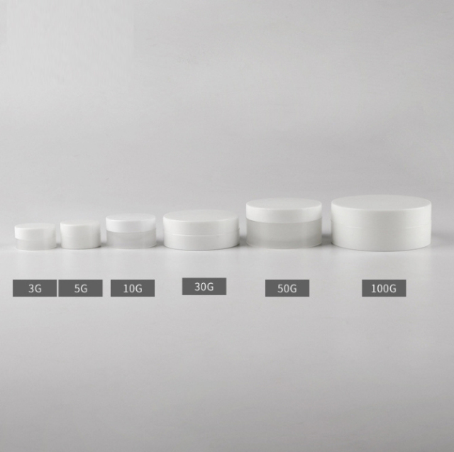 [In stock]3-100g cream bottles, concave bottom bottles, cream boxes, cream sub-bottles, face cream boxes, eye cream bottles, cosmetic jars，best recommendation