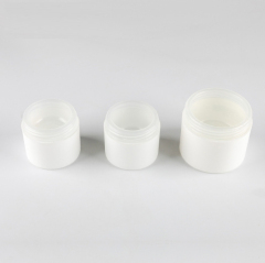 [In stock]50g double layer frosted PP cream bottle, double layer bottle, cream bottle, thick wall cream bottle, face cream，hot selling product