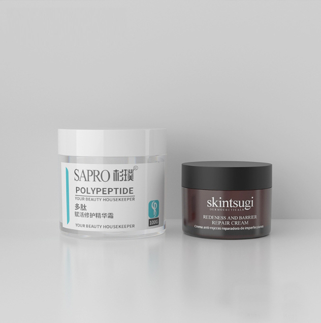 [In stock]5-150g PETG thick wall wide mouth cream bottle, packing box, face cream box，best recommendation