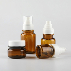 [In stock]60g/40/80/120ml brown thick wall multi-step cream bottle, lotion cream box, spray bottle, lotion bottle，hot selling product