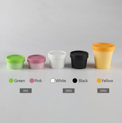 [In stock]50g100g200g straight barrel mask bowl, hand cream body lotion box face cream bottle，hot selling product