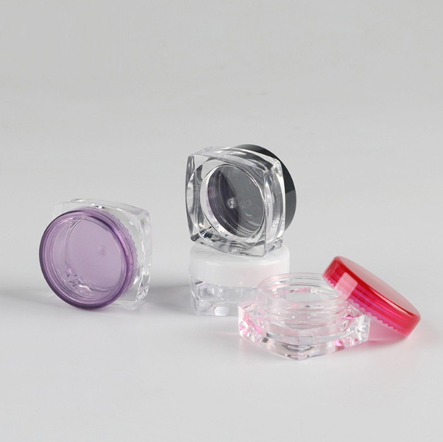 [In stock]3g5g square bottom cream box, eye shadow box, BB cream, ointment box, eye cream bottle，hot selling product