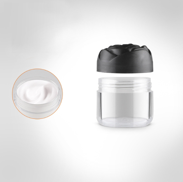 20g rose right angle cover cream bottle flower cover cream bottle face cream eye shadow，hot selling product