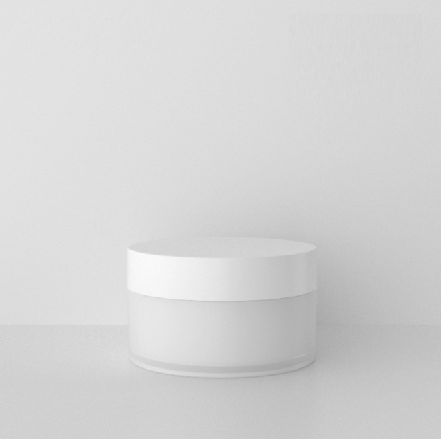 [In stock]100gPP double-layer frosted, face cream box, lotion foundation box, morning and night cream bottle，best recommendation