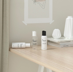 [In stock]50ml round shoulder, ordinary Qianqiu cover bottle, shampoo shower gel lotion bottle,hot selling product