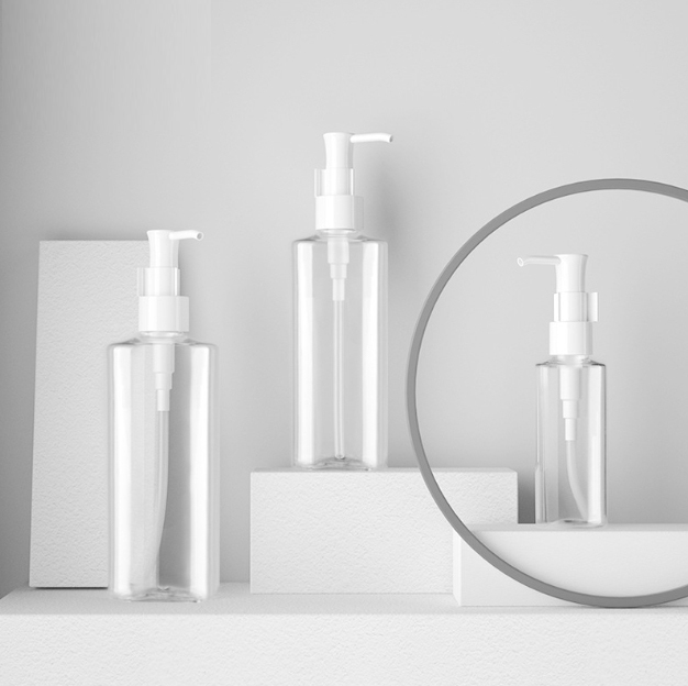[In stock]50-200ml PET flat bottle, lotion bottle, makeup remover bottle,hot selling product