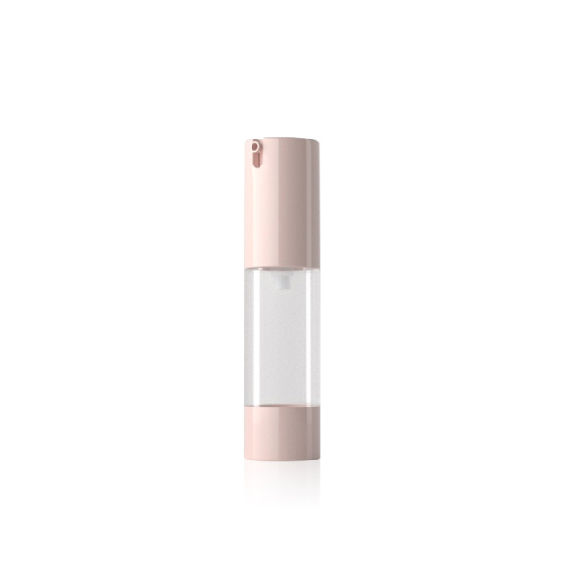 [In stock]30ml pink twist press vacuum lotion bottle, desktop vacuum bottle，hot selling product