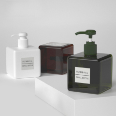 [In stock]250ml square lotion bottle, shampoo bottle, hand soap bottle, shower gel，the treasure of the shop